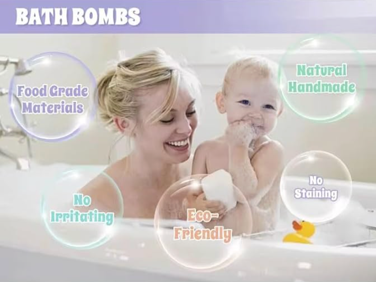 Bath Bombs With Toy Inside