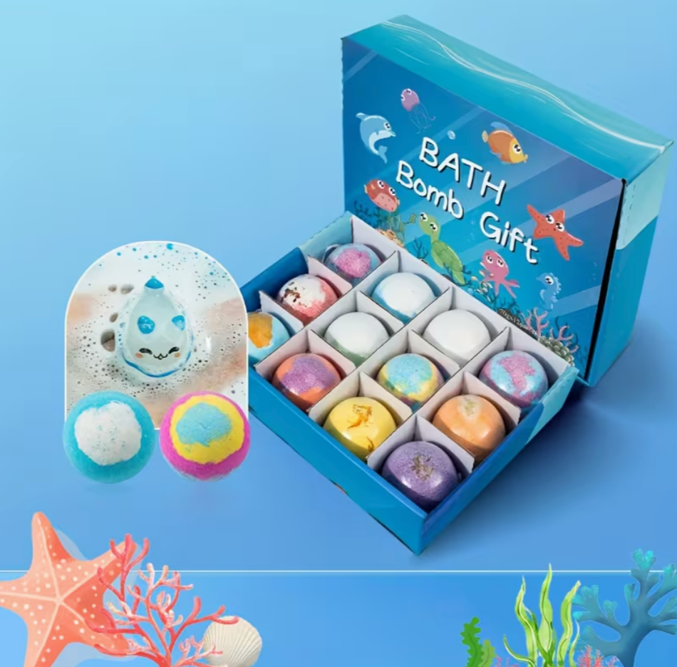 Bath Bombs With Toy Inside