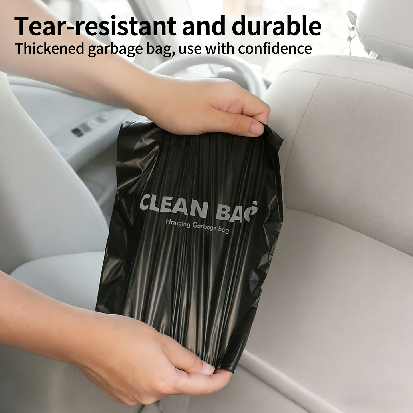 Car Backseat Heavy Disposable Trash Bags(50pcs)