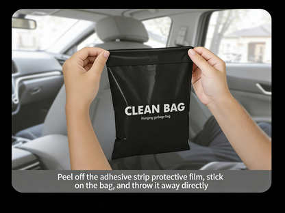 Car Backseat Heavy Disposable Trash Bags(50pcs)