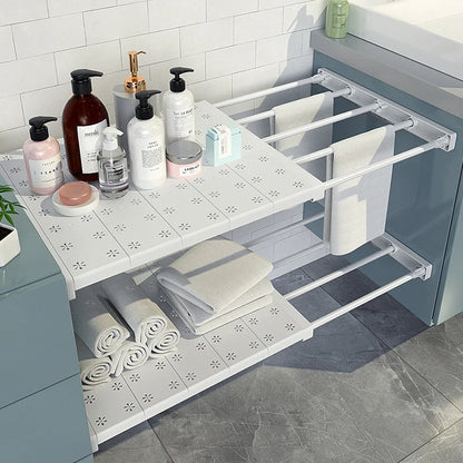 Wardrobe Shelf Extendable Closet Organizer