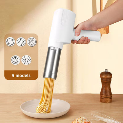 6 in 1 Automatic Handheld Pasta Maker (Steel)