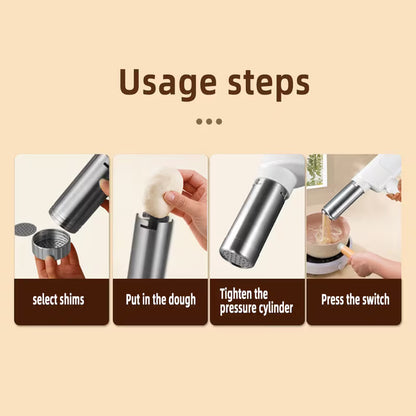 6 in 1 Automatic Handheld Pasta Maker (Steel)