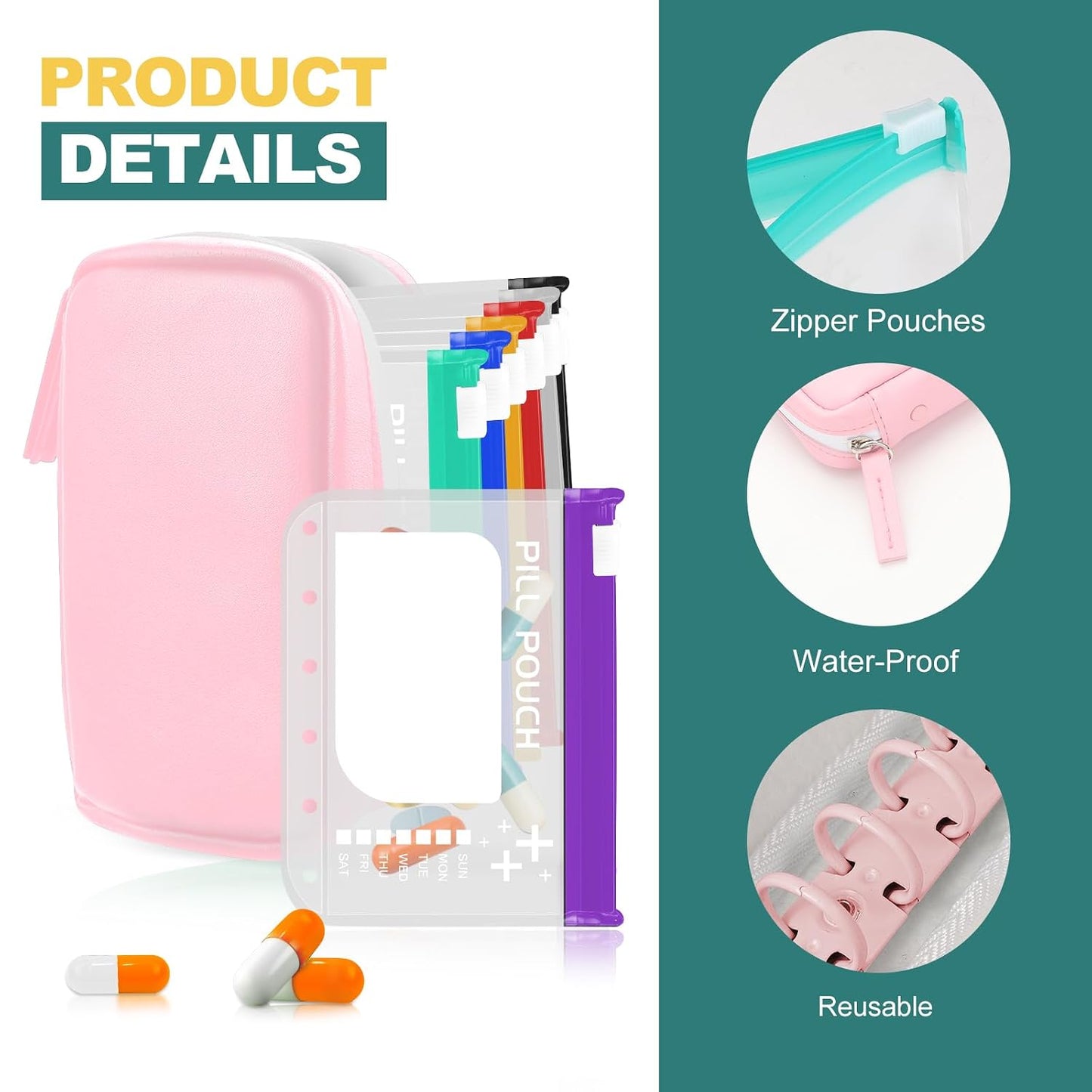 Water-Proof Pill Pouch